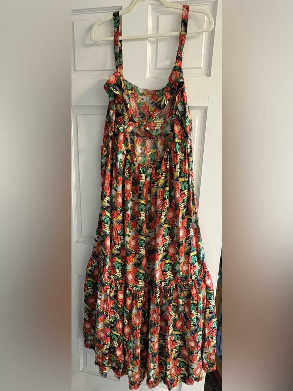NATURAL LIFE Floral High-Low Maxi Sundress - Picture 5 of 9